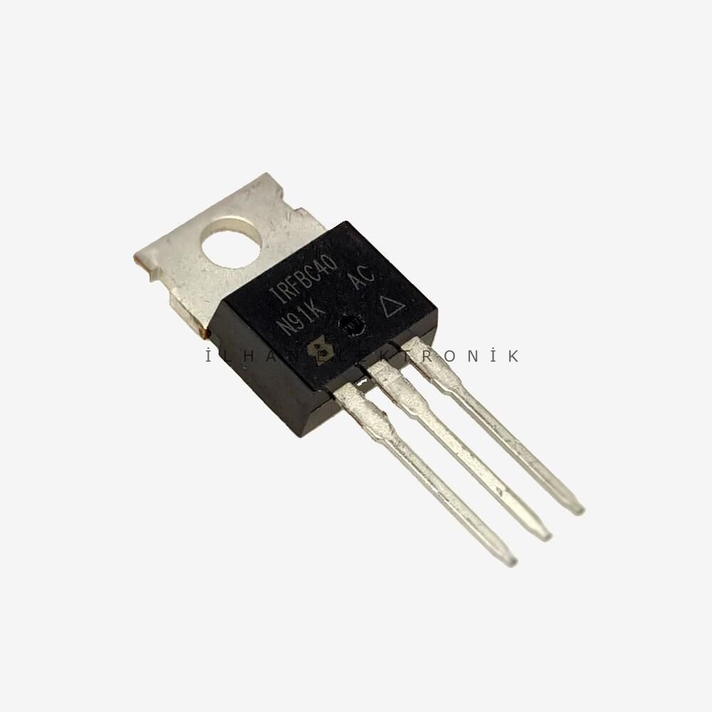 IRFBC40 TO-220 600V 6.2A N-Kanal Mosfet